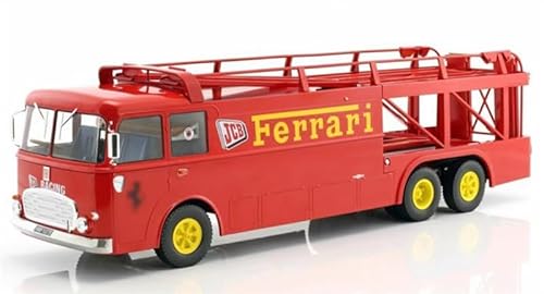 für NOREV für Fiat für Bartoletti 306/2 für Ferrari für JCB Renn-Transportfahrzeug 1:18 LKW vorgebautes Modell von FloZ