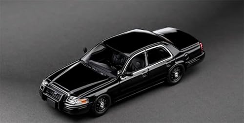 für Rollin für Ford für CV für Victoria für Crown Patrol Fahrzeug Pure Black Covered Polizeiauto Limited Edition 1:64 Auto Vorbaumodell für Rollin für Ford für CV für Victoria für Crown Patrol Fahrzeug Pure Black Covered Polizeiauto Limited Edition 1:64 Auto Vorbaumodell von FloZ