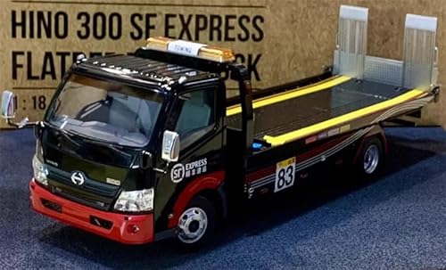für Tiny für Hino 300 für SF Express Pritschenanhänger 1:18 LKW vorgebautes Modell von FloZ