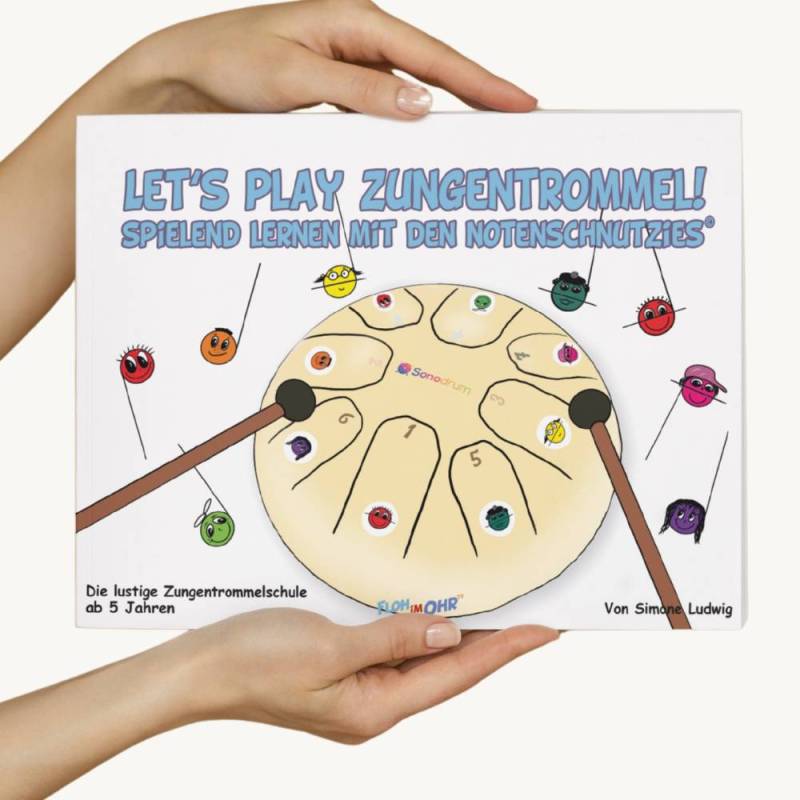 Sonodrum Let’s Play Zungentrommel – Spielend lernen mit den Notenschnutzies Heft inkl. Notensticker - Floh im Ohr TV Sonodrum Let’s Play Zungentrommel – Spielend lernen mit den Notenschnutzies Heft inkl. Notensticker - Floh im Ohr TV von FlohImOhrTV