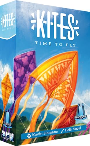 Floodgate Games - Kites - Card Game -Ages 10 and up - 1-4 Players - English Version von Floodgate Games