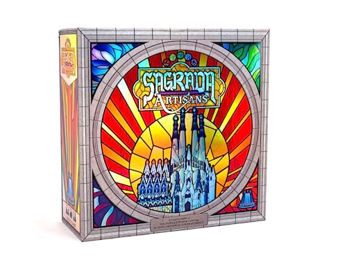 Floodgate Games - Sagrada Artisans - Board Game - Ages 13 and up - 2-4 Players - English von Floodgate Games