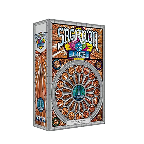 Floodgate Games - Sagrada Life - Board Game - Ages 14 and up - 1-4 Players - English Floodgate Games - Sagrada Life - Board Game - Ages 14 and up - 1-4 Players - English von Sagrada