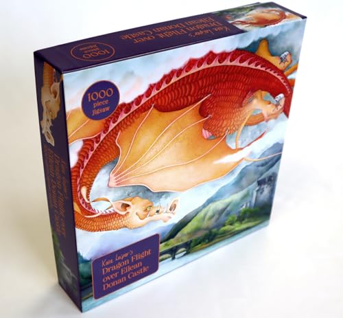 Dragon Flight Over Eilean Donan Castle: 1000-piece Jigsaw von Floris Books