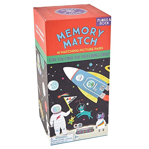 Floss and Rock Memory Match Spiel (Weltraum) von Floss & Rock