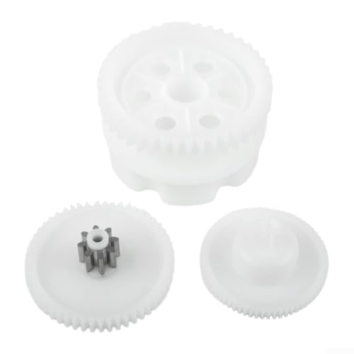Floweringbeter Zahnradsatz für Kinder Elektroautos inklusive Kunststoffgetriebe für 550 und 390 Modelle (390 Gang B Set) von Floweringbeter