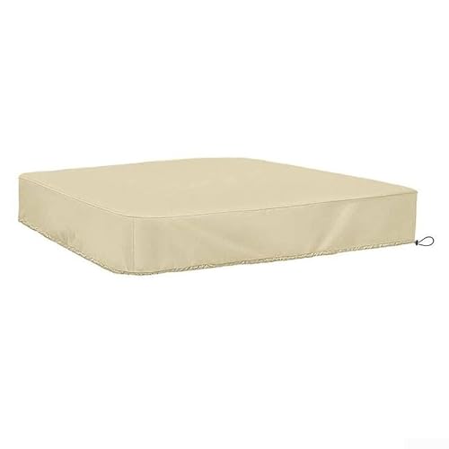 Outdoor 190T Sandkastenabdeckung, bequeme Lagerung und leicht zu reinigen, für Kinderspielplätze (180 x 180 x 20 cm) von Floweringbeter