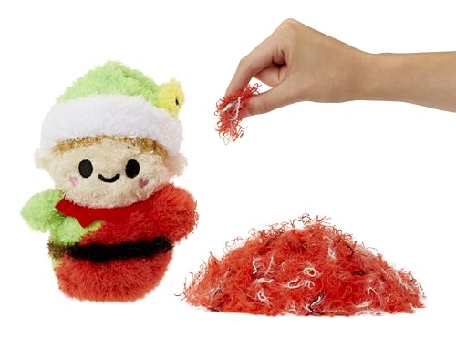 Fluffie Stuffiez Holiday Weihnachtsmann - Kleines Plüsch-Sammlerstück - Überraschung beim Auspacken - Kuschelweicher ASMR Flaum - Fidget, Basteln, Fell Abziehen - für Kinder ab 4 Jahren und Sammler Fluffie Stuffiez Holiday Weihnachtsmann - Kleines Plüsch-Sammlerstück - Überraschung beim Auspacken - Kuschelweicher ASMR Flaum - Fidget, Basteln, Fell Abziehen - für Kinder ab 4 Jahren und Sammler von Fluffie Stuffiez