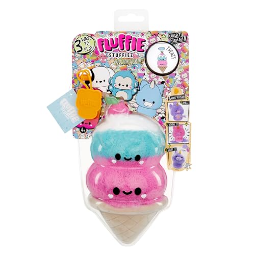 Fluffie Stuffiez Eiscreme - Kleines Plüsch-Sammlerstück - Überraschung beim Auspacken - Kuschelweicher ASMR Flaum - Fidget, Basteln, Fell Abziehen - für Kinder ab 4 Jahren und Sammler Fluffie Stuffiez Eiscreme - Kleines Plüsch-Sammlerstück - Überraschung beim Auspacken - Kuschelweicher ASMR Flaum - Fidget, Basteln, Fell Abziehen - für Kinder ab 4 Jahren und Sammler von Fluffie Stuffiez