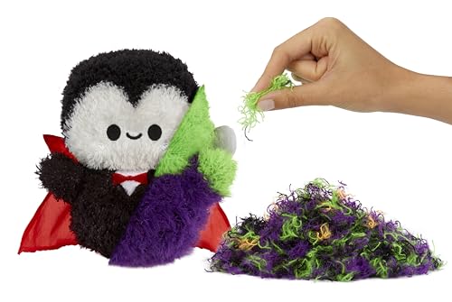Fluffie Stuffiez Halloween Frankenstein - Kleines Plüsch-Sammlerstück - Überraschung beim Auspacken - Kuschelweicher ASMR Flaum - Fidget, Basteln, Fell Abziehen - für Kinder ab 4 Jahren und Sammler von Fluffie Stuffiez