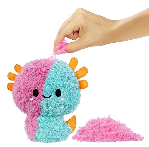 Fluffie Stuffiez Kleine Sammelplüschfigur - AXOLOTL - Überraschung beim Auspacken mit ASMR Fidget DIY Fellabziehen, Ultrasofter Flaum - ideal für Kinder ab 4 Jahren von Fluffie Stuffiez