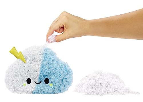 Fluffie Stuffiez Kleine Sammelplüschfigur - Wolke - Überraschung beim Auspacken mit ASMR Fidget DIY Fellabziehen, Ultrasofter Flaum - für Kinder ab 4 Jahren von Fluffie Stuffiez