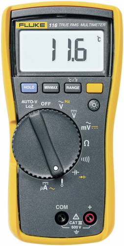 Fluke 116 Hand-Multimeter digital CAT III 600V Anzeige (Counts): 6000 von Fluke