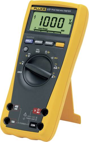 Fluke 177 Hand-Multimeter kalibriert (ISO) digital CAT III 1000 V, CAT IV 600V Anzeige (Counts): 600 von Fluke