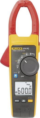 Fluke 374 FC Hand-Multimeter, Stromzange digital CAT III 1000 V, CAT IV 600V Anzeige (Counts): 6000 von Fluke