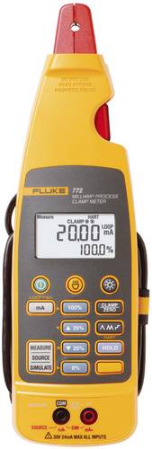 Fluke 772 Stromzange, Hand-Multimeter digital Prozess-Stromausgabe CAT II 300V Anzeige (Counts): 120 von Fluke