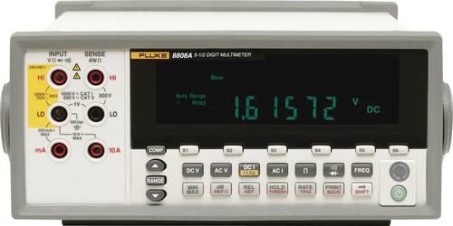 Fluke Calibration 8808A/TL 240V Tisch-Multimeter digital CAT I 1000 V, CAT II 600V Anzeige (Counts): von Fluke Calibration