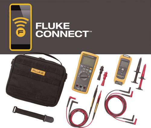 Fluke FLK-V3001 FC KIT Hand-Multimeter digital Grafik-Display, Datenlogger CAT III 1000 V, CAT IV 60 von Fluke