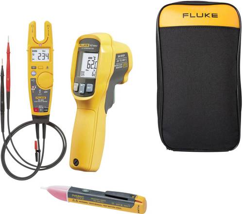 Fluke T6-600/62MAX+/1ACE Hand-Multimeter, Elektrotester digital CAT III 600V Anzeige (Counts): 2000 von Fluke