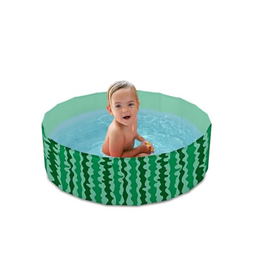 Flur Harter Planschbecken für Kinder, 80 x 20 cm, aus PVC, Motiv: Fruit, mit Rutschfester Unterseite, sicher und einfach zu montieren für den Außenbereich von Flur