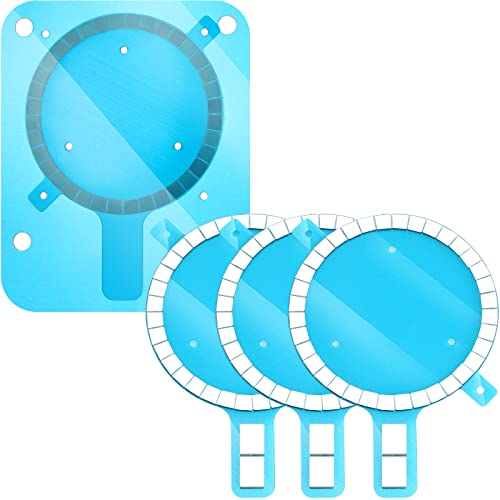 Flutesan 3 Stück Magnet Aufkleber Kreis Magnetring Aufkleber Wireless Charging Phone Case Kompatibel mit iPhone 12 Pro Max 12 Mini 11 Xs Xr 8 Handyhülle von Flutesan