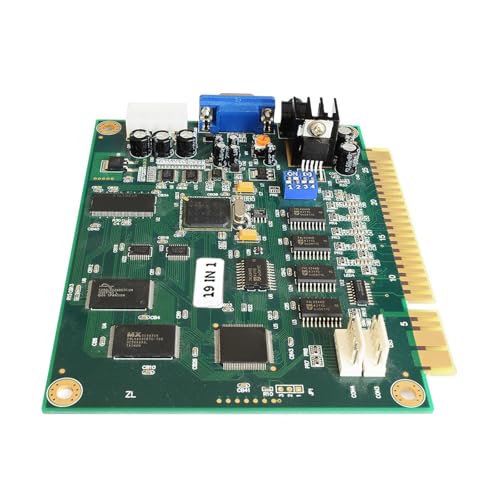 19 In 1 Game Street Motherboard Video Board Mit Automatisch Rotierendem Display Jamma Port Joysticks/Trackball Flexibilität Auto Flipping Screen von Fluxioxtna