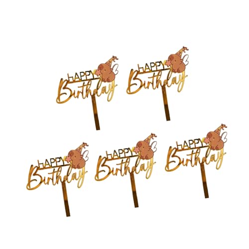5pcs Acryltierkuchen Cupcakes Ornament Cartoon Tiergeburtstagsfeier Dekoration Für Kinder Erwachsene Ertragen Acryl Capybara Kuchen 5pcs Acryltierkuchen Cupcakes Ornament Cartoon Tiergeburtstagsfeier Dekoration Für Kinder Erwachsene Ertragen Acryl Capybara Kuchen von Fluxioxtna