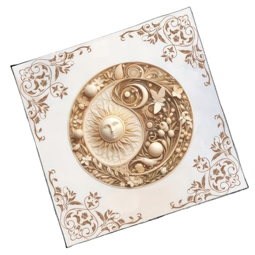 Fluxioxtna Divinations Tischdecke Sonnenblume Astrologie Tarotkarte Tischdecke Altars Stoff Göttlichkeit Brettspiel Accessoire Fluxioxtna Divinations Tischdecke Sonnenblume Astrologie Tarotkarte Tischdecke Altars Stoff Göttlichkeit Brettspiel Accessoire von Fluxioxtna