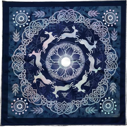 Fluxioxtna Divinations Tischdecke Symbol Kaninchen Astrologie Tarotkarte Tischdecke Altars Stoff Göttlichkeit Brettspiel Accessoire Fluxioxtna Divinations Tischdecke Symbol Kaninchen Astrologie Tarotkarte Tischdecke Altars Stoff Göttlichkeit Brettspiel Accessoire von Fluxioxtna