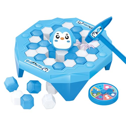Fluxioxtna Kleine Eisbrecher Pinguine Spielzeug Kinder Für Erwachsene Brettspiel Stressabbau Spielzeug Rettung Pinguine Klopfen Ice Desktop Game von Fluxioxtna