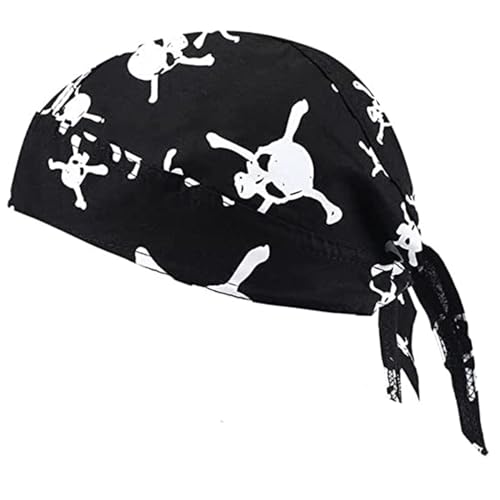 Fluxioxtna Pirate Turban Für Erwachsene Weiche Schlampige Kopftuch Street Teens Pullover HipHop Outdoor Sport Fluxioxtna Pirate Turban Für Erwachsene Weiche Schlampige Kopftuch Street Teens Pullover HipHop Outdoor Sport von Fluxioxtna