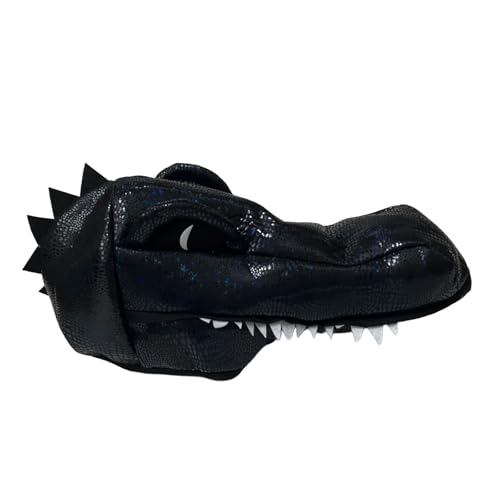 Fluxioxtna Realistische Krokodil Kopfhut Verstellbares Atmungsaktives Design Für Halloween Cosplay Rollenspiele Erwachsene Kinder Kostüm Realistische Krokodile von Fluxioxtna