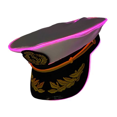 Fluxioxtna Sticked Captain LED Light Up Verstellbarer Passform Für Nachtpartys Und Outdoor Event Fluxioxtna Sticked Captain LED Light Up Verstellbarer Passform Für Nachtpartys Und Outdoor Event von Fluxioxtna