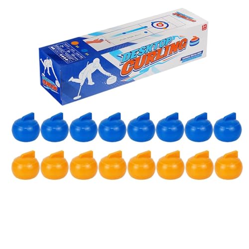 Lustiges Tabletop Brettspiel Tabletop Curling Game Indoor Kinder Erwachsene Sportspiel Für Erwachsene Kinder Und Familien von Fluxioxtna