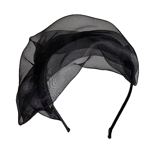 Mesh Fascinators 1920S Cocktail Kopfbedeckung Faszinator Schwarzer Kopfband Kostüm Party Hochzeitshaar Accessoire Mesh Fascinators 1920S Cocktail Kopfbedeckung Faszinator Schwarzer Kopfband Kostüm Party Hochzeitshaar Accessoire von Fluxioxtna