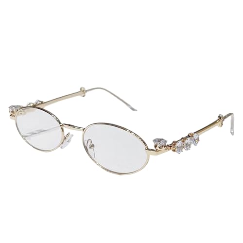 Neuheit Strasssteine ​​besetzt Rahmen Für Shows Und Tägliche Verschlüsselung Dekoratives Kostüm Retro Modeaccessoires von Fluxioxtna