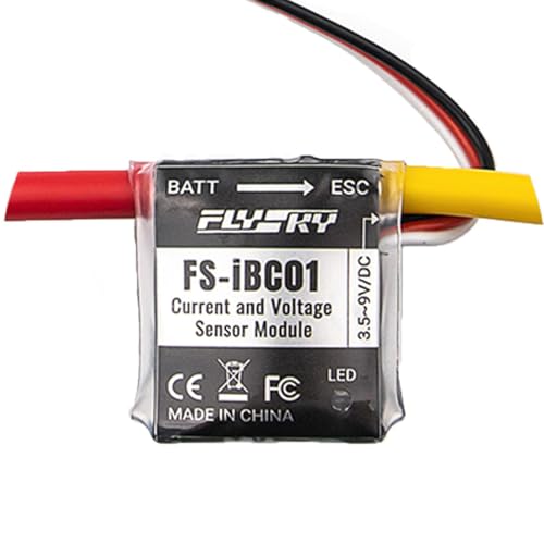 FlySky-Modulempfänger FS-CEV04 FS-CPD01 FS-CPD02 FS-CTM01 CVT01 Spannungs- / Temperatur- / Höhen- / Telemetriedatenmodulempfänger für FS i6 i10 iT4S TX iA6B iA4B iA10B RX iBus (FS-CVT01) von FlySky