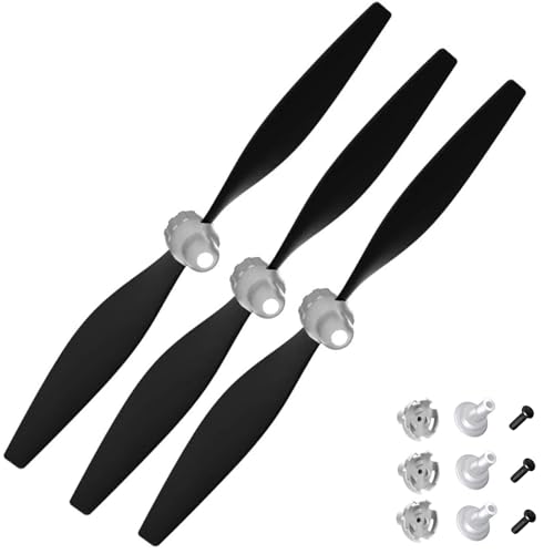 3 Sets F4U Rc Flugzeug Propeller mit Propeller Savers und Adaptern für VOLANTEXRC 761-8 761-9 T28 Flugzeug von FLYCOLOR