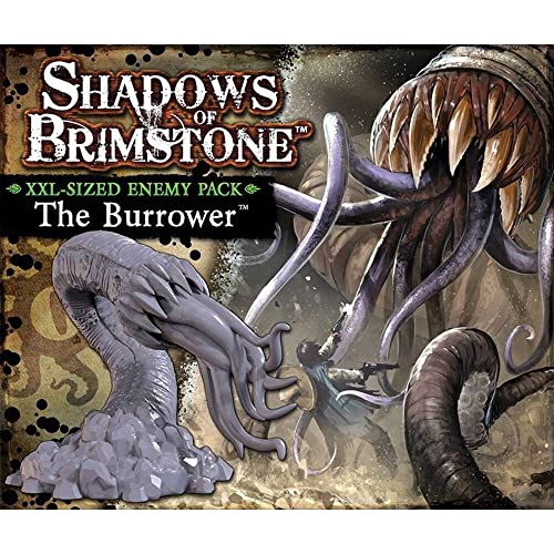 Flying Frog Productions FFP07E13 The Burrower Enemy Pack: Shadows of Brimstone, XXL, Mehrfarbig von Flying Frog Productions