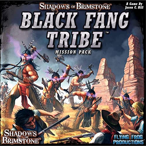 Flying Frog Productions Shadows of Brimstone: Black Fang Tribe - Mission Pack von Flying Frog
