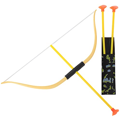 Flypop's - Bogenschießen - Kostümzubehör - 181852 - Gelb - Kunststoff - Indianer - Robin Hood - Kinder Spielzeug - Karneval - Kostüm - 46 cm x 17 cm - Ab 3 Jahren von Flypop's