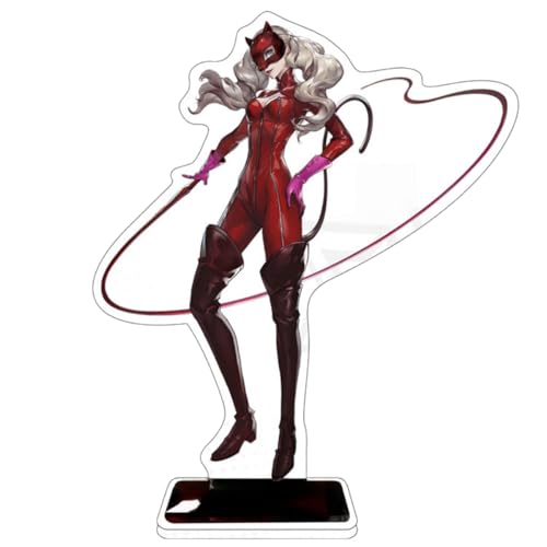 Flyshun Ann Takamaki Joker Figur Acryl Stehend Spiel Charaktere Acryl Ornamente Stand Modell, Tisch Dekoration, Anime Sammlungen Peripherie (Ann Takamaki 1) von Flyshun