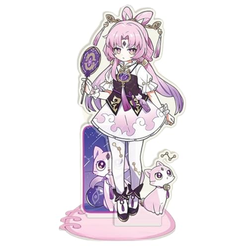 Flyshun Argenti Figur Acryl Stehend Spiel Charaktere Acryl Ornamente Stand Modell, Tisch Dekoration, Anime Sammlungen Peripherie (FuXuan) von Flyshun