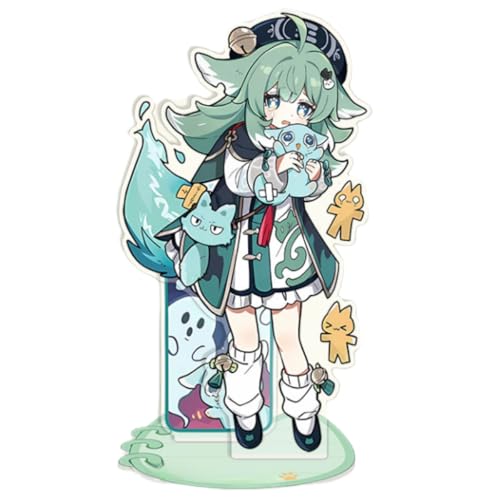 Flyshun Argenti Figur Acryl Stehend Spiel Charaktere Acryl Ornamente Stand Modell, Tisch Dekoration, Anime Sammlungen Peripherie (Huohuo) von Flyshun