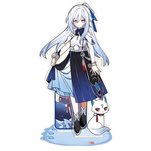 Flyshun Argenti Figur Acryl Stehend Spiel Charaktere Acryl Ornamente Stand Modell, Tisch Dekoration, Anime Sammlungen Peripherie (Jingliu) von Flyshun