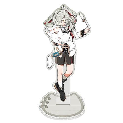 Flyshun Argenti Figur Acryl Stehend Spiel Charaktere Acryl Ornamente Stand Modell, Tisch Dekoration, Anime Sammlungen Peripherie (Jingyuan) von Flyshun