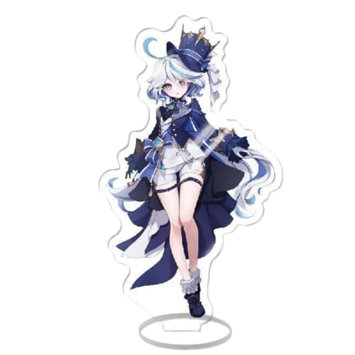 Flyshun Furina Focalors Figur Acryl Stehend Spiel Charaktere Acryl Ornamente Stand Modell, Tisch Dekoration, Anime Sammlungen Peripherie (Furina Focalors 20) von Flyshun