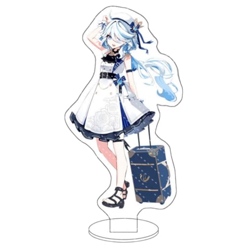 Flyshun Furina Focalors Figur Acryl Stehend Spiel Charaktere Acryl Ornamente Stand Modell, Tisch Dekoration, Anime Sammlungen Peripherie (Furina Focalors 3) von Flyshun
