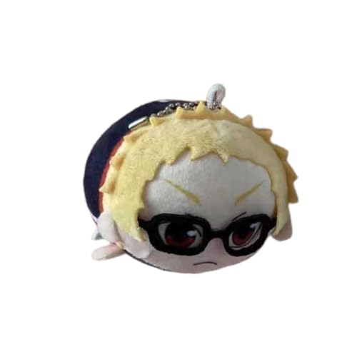Flyshun Hinata Shoyo Plüsch Sammelpuppe 10 Zentimeter Charakter Zimmer Dekor Cosplay Zubehör (Kei Tsukishima) von Flyshun