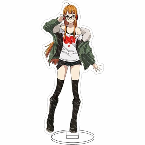 Flyshun Joker Figur Acryl Stehend Spiel Charaktere Acryl Ornamente Stand Modell, Tisch Dekoration, Anime Sammlungen Peripherie (Futaba Sakura 2) von Flyshun